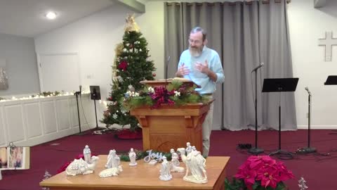 12-26-2021 - Clay Hall - full service - Sermon Title: "Small People and God's Big Plan"