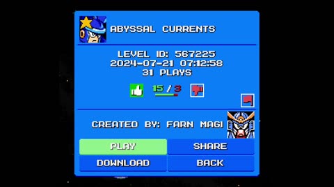 Mega Man Maker Level Highlight: "Abyssal Currents" by Farn Magi