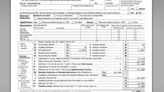 Nontaxable Distributions From Traditional IRA - Complete Form 8606