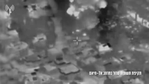Israeli fighter jets struck a Hezbollah position in southern Lebanon's Khiam earlier