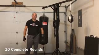 Beginner heavy bag workout #3