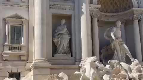 Magical Wishing Tradition at Rome's Trevi Fountain