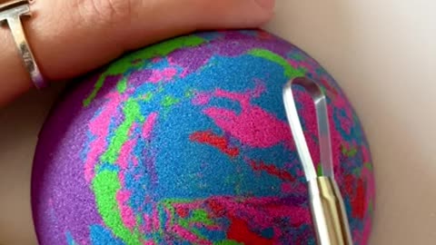 Cutting ASMR Kinetic Sand - Satisfactory Things