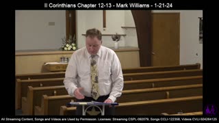 II Corinthians Chapter 12-13 - Mark Williams