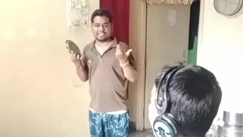 वा काय गान 😜😂😰शेवट हसून पोट दुखनारच 🤣😜#funny #amolhinge #shorts #comedyvideo #fans #song