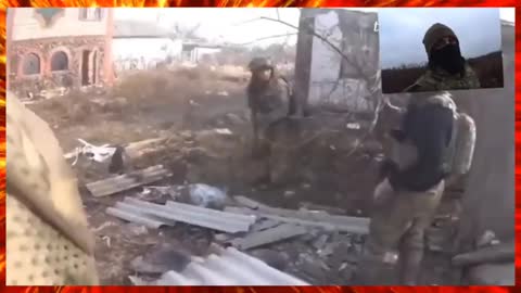 Video Footage Of Russian And Ukraine Face To Face Gun Firing Battle 🔥
