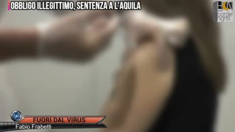 OBBLIGO ILLEGITTIMO, SENTENZA CHE SMENTISCE LA CORTE. Fuori dal Virus n.756.SP