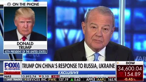 Trump on China's response to Russia, Ukraine