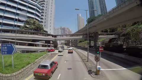 Street View Hong Kong 2020 4K - Tsing Yi青衣 to Tsuen Wan荃灣