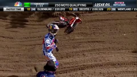 Motocross is easy 🙄 HUGE motocross crashes compilation shows just how tough motocross riders are!