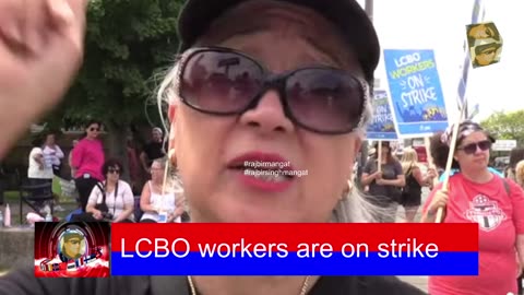 LCBO workers are on strike