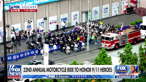 9/11 motorcycle ride supports, honors first responders