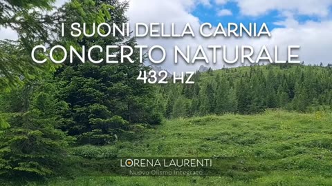 I suoni della Carnia - Concerto naturale a 432 HZ (Lorena Laurenti)