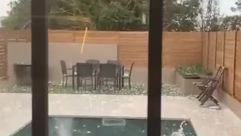 Large hail in Catalonia