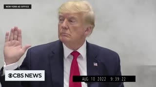 Trump's Deposition In The James Case