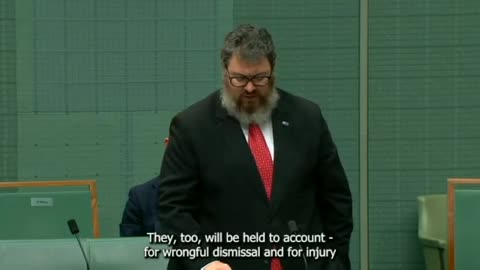 Aussie politician George Christensen drops Covid truth bombs all over the house