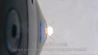 Rocket hits Dome / (The Firmament) at 73 Miles (117,482 Km)