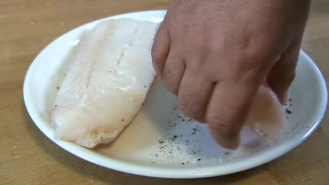 Season The Cod Fillets