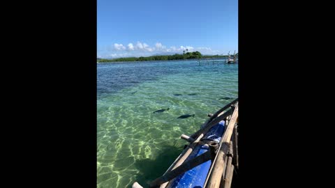 Boating to Juag Fish Sanctuary