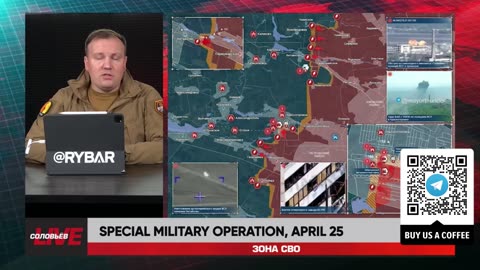 ❗️🇷🇺🇺🇦🎞 Rybar Daily Digest of the Special Military Operation: April 25, 2024