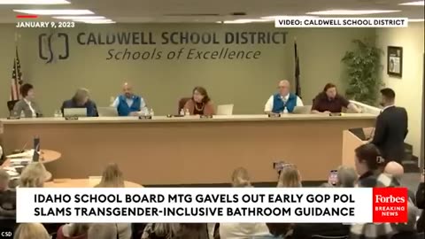 School Board Meeting ERUPTS as Lawmaker SLAMS Pro-Trans Bathroom Rules