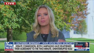 Press Sec McEnany GOES OFF on Debate Commission for New "Mute" Policy