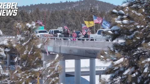 The People's Convoy-Navajo Indian reservation