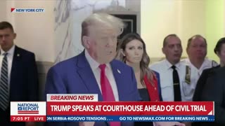 Trump: This case should be dismissed, this is not a case