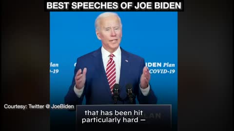 Watch- best speech of Joe Biden