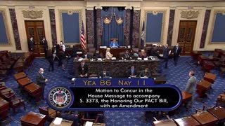 Senate passes PACT Act to fund health care for veterans impacted by toxic burn pits