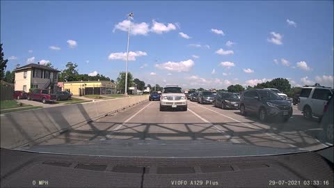 Drivers who cross double lines, use controlled-access lanes, and nearly get into wrecks