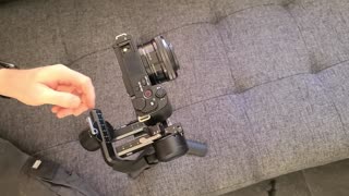 set up and balance your gimbal