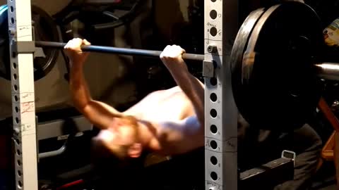 235 x 5 bench press