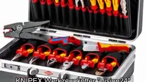 KNIPEX Werkzeugkoffer "Vision24" Elektro 00 21 20