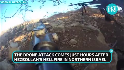 Hezbollah Uses Iranian Ababil 2 Drones; Drops Bombs On Israeli Troops Near Lebanon Border | Watch