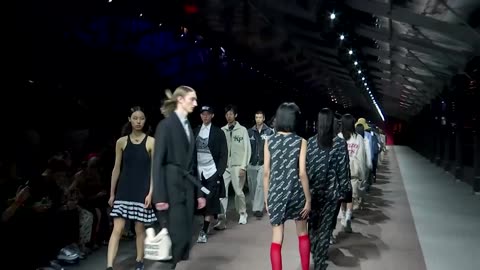 Kenzo stages its first fashion show in China