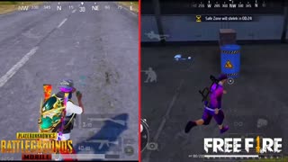 Pubg Mobile vs FreeFire Max