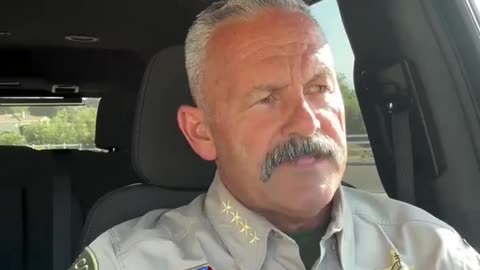 California Sheriff Has Had Enough Of Democrats, Shows His Support For Trump