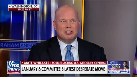 This knocks it all down: Former Trump acting attorney general Matt Whitaker