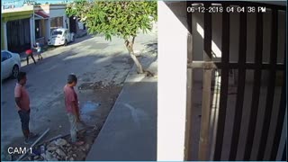 Boy Slips and Ruins Wet Concrete