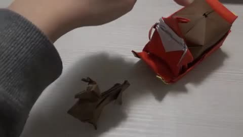 [TUTORIAL] Origami renna - Origami di Natale