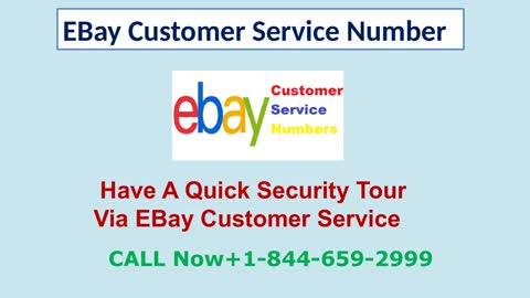 Can I Avail EBay Customer Service From My Home? +1-844-659-2999
