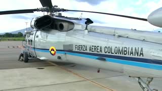 Video: así quedó el helicóptero presidencial tras atentado