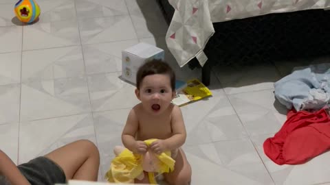 Adorable Reaction from Our Kiddo to a Surprise Gift