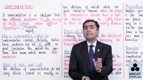 LEC#15 SEMICONDUCTORS