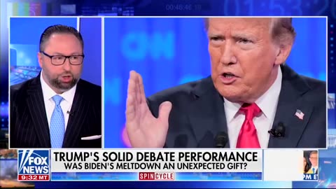 TRUMP'S SOLID DEBATE PERFORMANCE