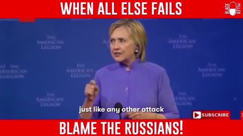 💂🐸 When All Else Fails - BLAME THE RUSSIANS! 💂🐸 12-15-2016