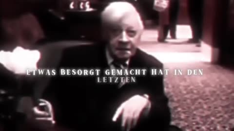 Helmut Schmidt über Krieg und Frieden