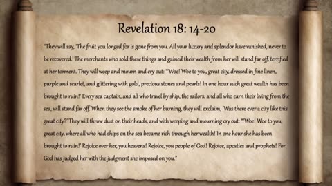 Everything wrong with Revelation 18