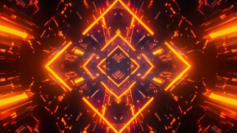 Kaleidoscope Loop.Motion Graphic video. Visual Effect video. Motion Backdrop.